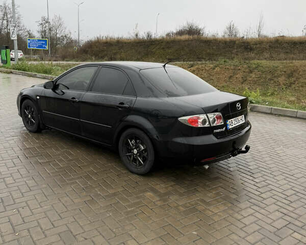 Чорний Мазда 6, об'ємом двигуна 2 л та пробігом 214 тис. км за 3700 $, фото 4 на Automoto.ua