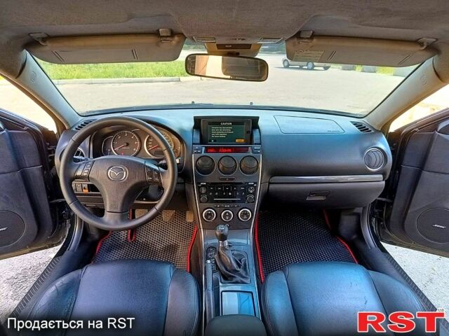 Чорний Мазда 6, об'ємом двигуна 2 л та пробігом 200 тис. км за 5500 $, фото 9 на Automoto.ua