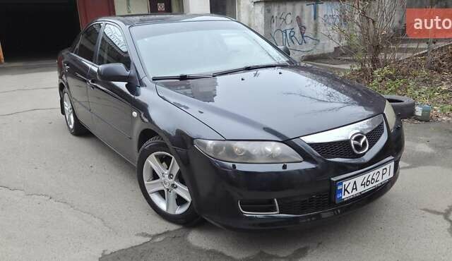 Черный Мазда 6, объемом двигателя 2 л и пробегом 266 тыс. км за 5200 $, фото 2 на Automoto.ua