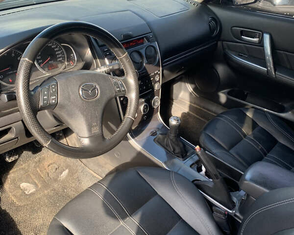 Черный Мазда 6, объемом двигателя 2 л и пробегом 327 тыс. км за 3900 $, фото 14 на Automoto.ua