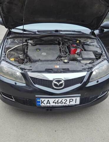 Черный Мазда 6, объемом двигателя 2 л и пробегом 266 тыс. км за 5200 $, фото 7 на Automoto.ua