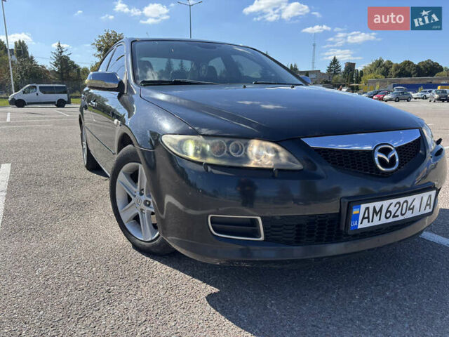Чорний Мазда 6, об'ємом двигуна 2 л та пробігом 191 тис. км за 5300 $, фото 10 на Automoto.ua