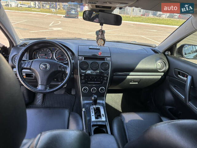 Чорний Мазда 6, об'ємом двигуна 2 л та пробігом 191 тис. км за 5300 $, фото 1 на Automoto.ua