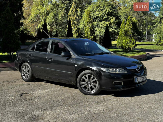 Чорний Мазда 6, об'ємом двигуна 1.8 л та пробігом 370 тис. км за 3200 $, фото 1 на Automoto.ua