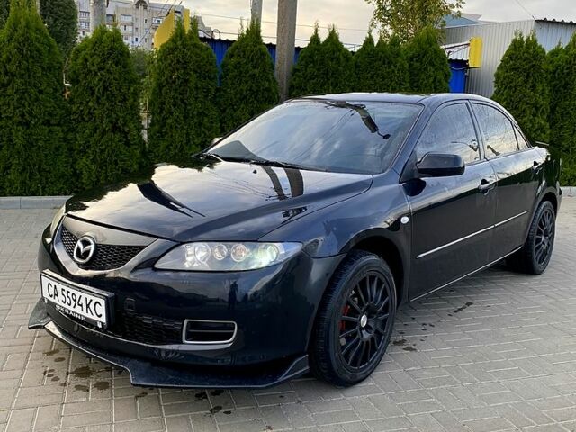 Черный Мазда 6, объемом двигателя 2 л и пробегом 320 тыс. км за 5350 $, фото 2 на Automoto.ua