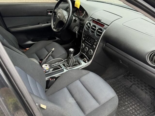 Чорний Мазда 6, об'ємом двигуна 2 л та пробігом 214 тис. км за 4300 $, фото 6 на Automoto.ua