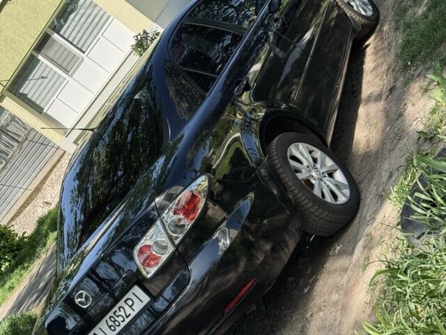 Черный Мазда 6, объемом двигателя 2 л и пробегом 220 тыс. км за 4999 $, фото 3 на Automoto.ua