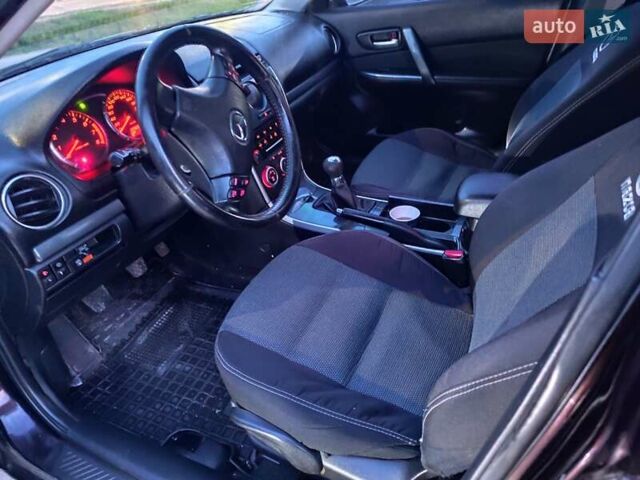 Чорний Мазда 6, об'ємом двигуна 1.8 л та пробігом 229 тис. км за 3600 $, фото 14 на Automoto.ua
