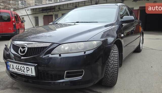 Черный Мазда 6, объемом двигателя 2 л и пробегом 266 тыс. км за 5200 $, фото 3 на Automoto.ua
