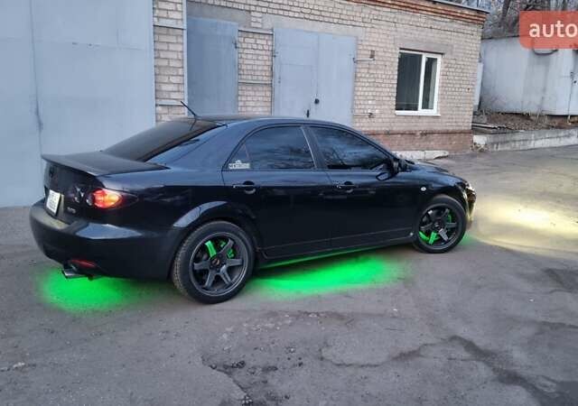 Чорний Мазда 6, об'ємом двигуна 2.26 л та пробігом 218 тис. км за 6800 $, фото 27 на Automoto.ua