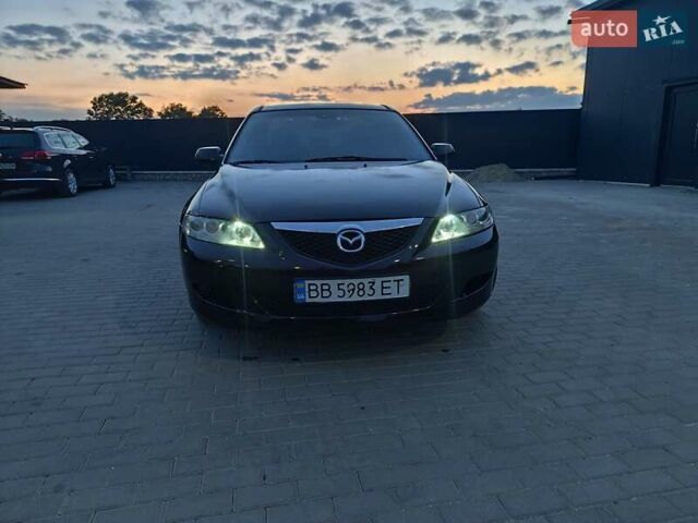 Чорний Мазда 6, об'ємом двигуна 1.8 л та пробігом 229 тис. км за 3600 $, фото 1 на Automoto.ua