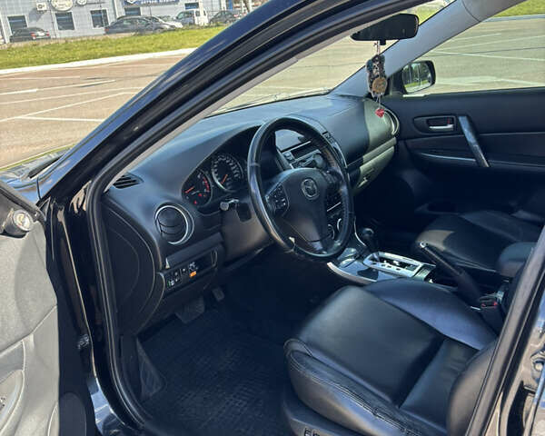 Чорний Мазда 6, об'ємом двигуна 2 л та пробігом 191 тис. км за 5300 $, фото 2 на Automoto.ua