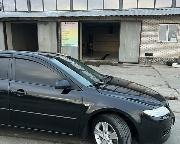 Черный Мазда 6, объемом двигателя 2 л и пробегом 270 тыс. км за 5300 $, фото 6 на Automoto.ua