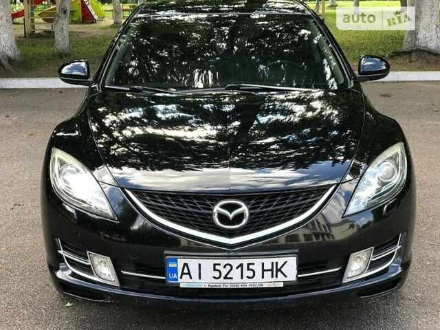 Чорний Мазда 6, об'ємом двигуна 1.8 л та пробігом 195 тис. км за 7850 $, фото 1 на Automoto.ua