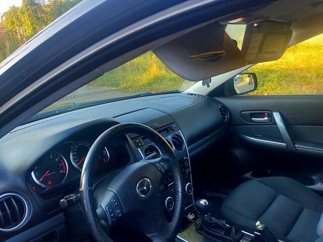 Чорний Мазда 6, об'ємом двигуна 2 л та пробігом 195 тис. км за 5500 $, фото 1 на Automoto.ua