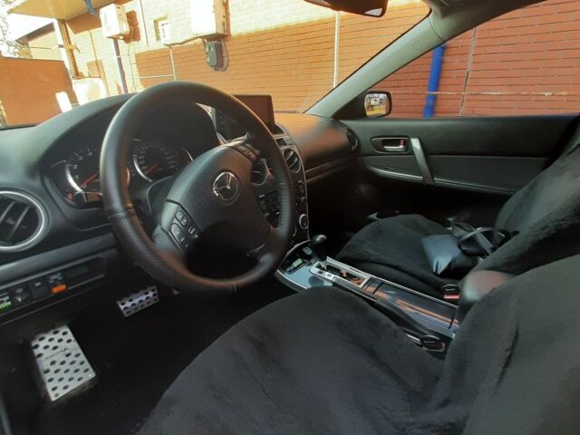 Чорний Мазда 6, об'ємом двигуна 2 л та пробігом 215 тис. км за 5900 $, фото 7 на Automoto.ua