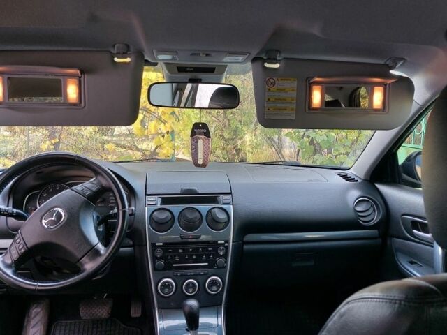 Чорний Мазда 6, об'ємом двигуна 2 л та пробігом 163 тис. км за 5800 $, фото 2 на Automoto.ua