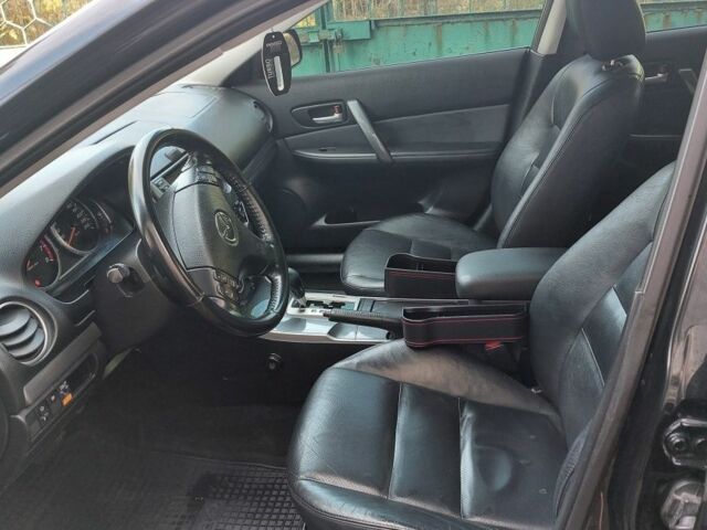 Мазда 6 2007 у Дніпро (Дніпропетровську) на Automoto.ua Чорний Мазда 6, об'ємом двигуна 2 л та пробігом 163 тис. км за 6500 $, фото 4 на Automoto.ua