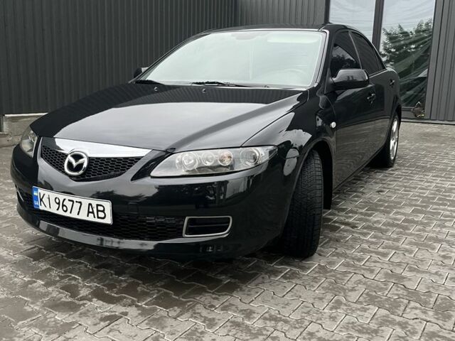 Чорний Мазда 6, об'ємом двигуна 2 л та пробігом 240 тис. км за 4500 $, фото 1 на Automoto.ua