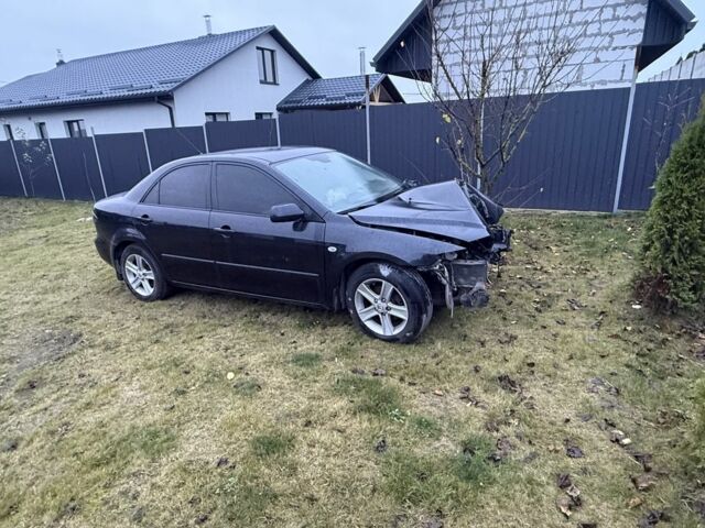 Черный Мазда 6, объемом двигателя 1.8 л и пробегом 245 тыс. км за 1650 $, фото 3 на Automoto.ua