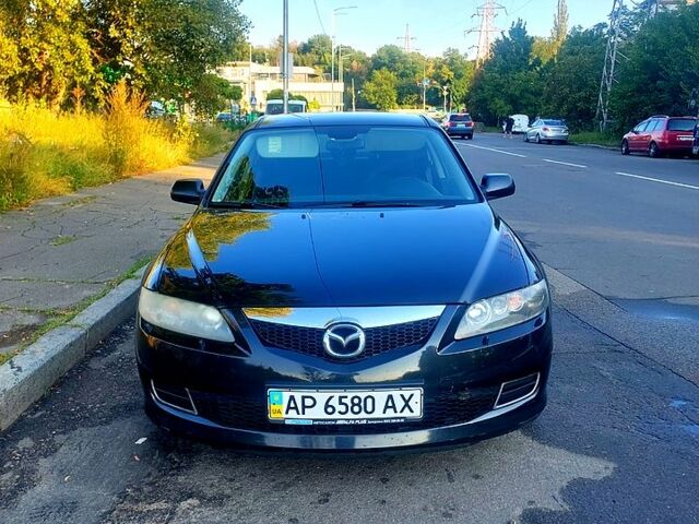 Чорний Мазда 6, об'ємом двигуна 2 л та пробігом 195 тис. км за 5500 $, фото 4 на Automoto.ua