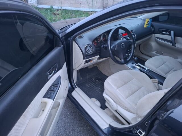 Черный Мазда 6, объемом двигателя 2 л и пробегом 335 тыс. км за 4650 $, фото 3 на Automoto.ua
