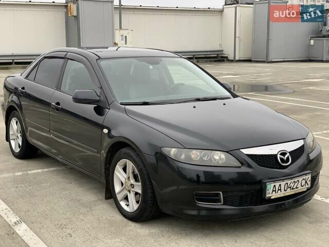 Черный Мазда 6, объемом двигателя 2 л и пробегом 209 тыс. км за 5550 $, фото 2 на Automoto.ua