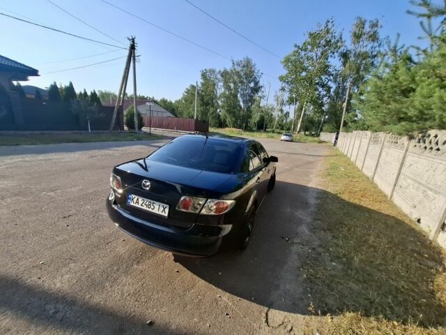 Черный Мазда 6, объемом двигателя 2 л и пробегом 335 тыс. км за 4650 $, фото 3 на Automoto.ua