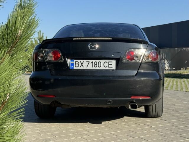 Черный Мазда 6, объемом двигателя 2 л и пробегом 180 тыс. км за 4500 $, фото 2 на Automoto.ua