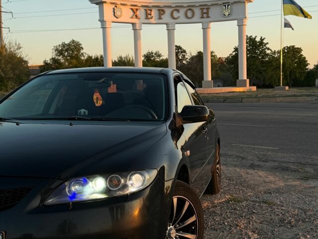 Черный Мазда 6, объемом двигателя 2 л и пробегом 277 тыс. км за 4500 $, фото 1 на Automoto.ua