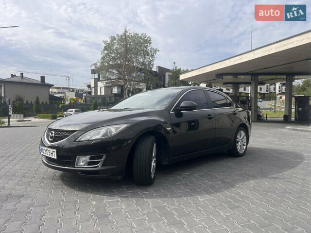 Черный Мазда 6, объемом двигателя 2 л и пробегом 220 тыс. км за 7100 $, фото 4 на Automoto.ua
