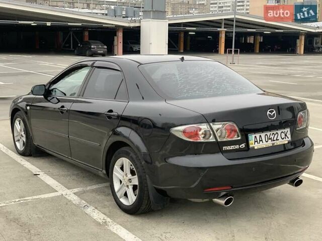 Черный Мазда 6, объемом двигателя 2 л и пробегом 209 тыс. км за 5550 $, фото 6 на Automoto.ua