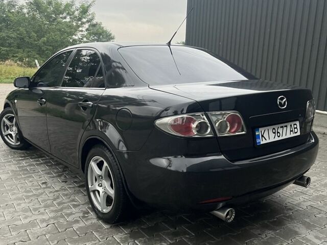 Чорний Мазда 6, об'ємом двигуна 2 л та пробігом 240 тис. км за 4500 $, фото 4 на Automoto.ua
