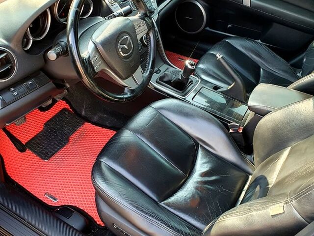 Черный Мазда 6, объемом двигателя 2.5 л и пробегом 240 тыс. км за 6500 $, фото 4 на Automoto.ua