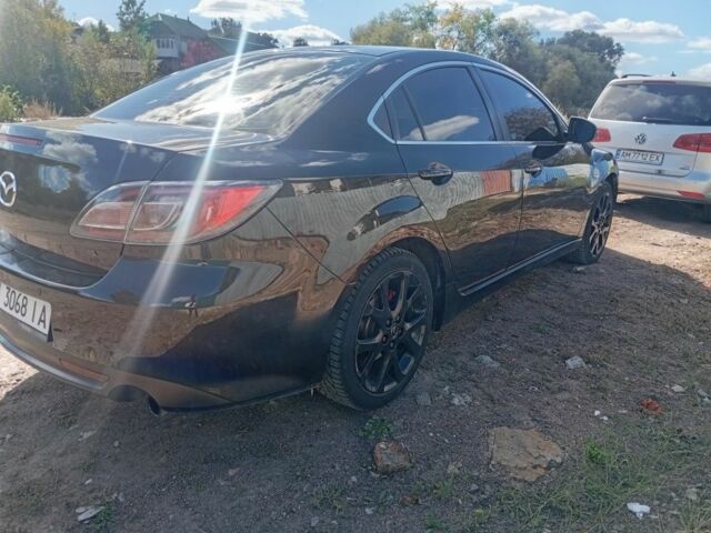 Черный Мазда 6, объемом двигателя 2 л и пробегом 280 тыс. км за 6100 $, фото 3 на Automoto.ua