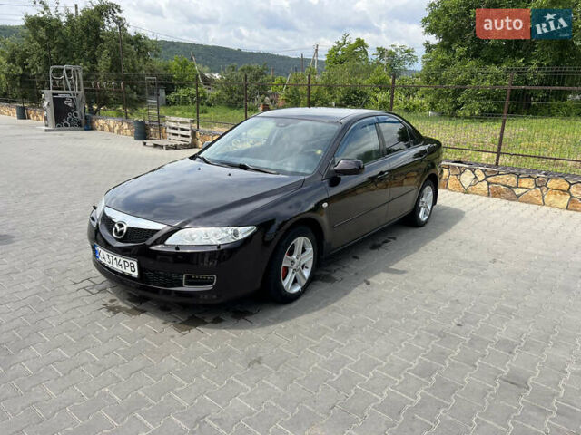 Черный Мазда 6, объемом двигателя 2 л и пробегом 221 тыс. км за 5200 $, фото 3 на Automoto.ua