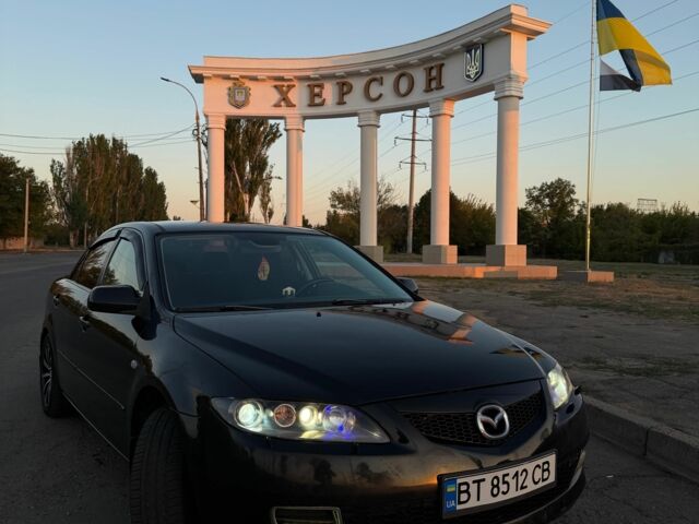 Черный Мазда 6, объемом двигателя 2 л и пробегом 277 тыс. км за 4500 $, фото 2 на Automoto.ua