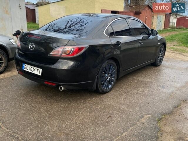 Черный Мазда 6, объемом двигателя 2 л и пробегом 300 тыс. км за 5900 $, фото 2 на Automoto.ua
