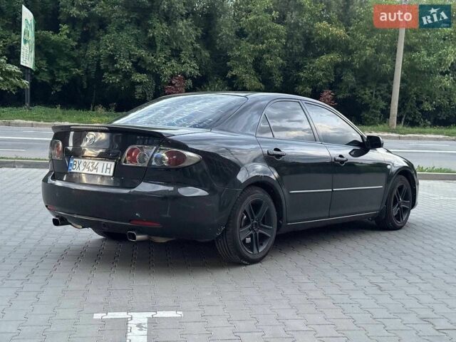 Чорний Мазда 6, об'ємом двигуна 2 л та пробігом 201 тис. км за 4000 $, фото 5 на Automoto.ua