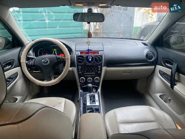 Чорний Мазда 6, об'ємом двигуна 2 л та пробігом 284 тис. км за 4800 $, фото 13 на Automoto.ua