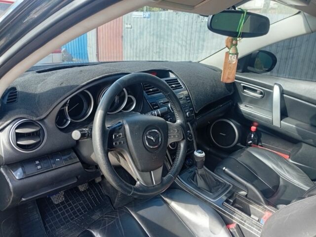 Черный Мазда 6, объемом двигателя 2 л и пробегом 280 тыс. км за 6100 $, фото 13 на Automoto.ua