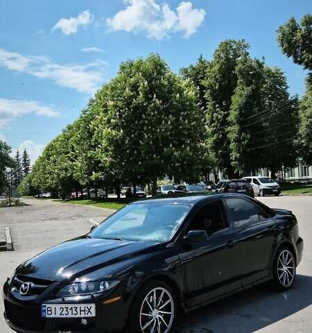 Черный Мазда 6, объемом двигателя 2.3 л и пробегом 270 тыс. км за 8000 $, фото 5 на Automoto.ua