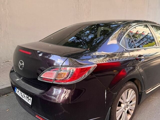 Черный Мазда 6, объемом двигателя 2 л и пробегом 201 тыс. км за 7200 $, фото 1 на Automoto.ua