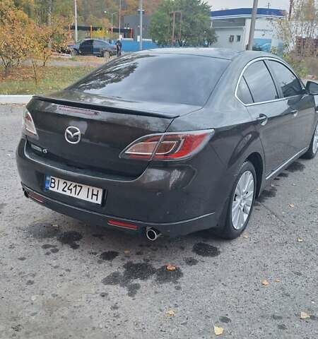 Черный Мазда 6, объемом двигателя 2 л и пробегом 160 тыс. км за 6800 $, фото 4 на Automoto.ua
