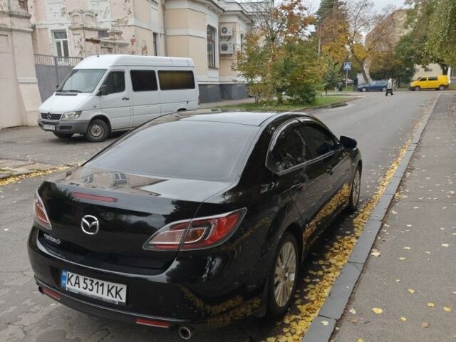 Черный Мазда 6, объемом двигателя 2 л и пробегом 314 тыс. км за 6950 $, фото 3 на Automoto.ua