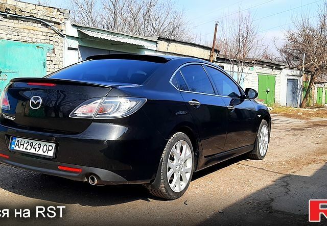Черный Мазда 6, объемом двигателя 2.5 л и пробегом 194 тыс. км за 8500 $, фото 4 на Automoto.ua