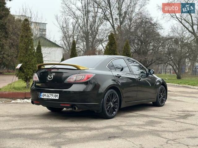 Черный Мазда 6, объемом двигателя 1.8 л и пробегом 236 тыс. км за 6299 $, фото 5 на Automoto.ua