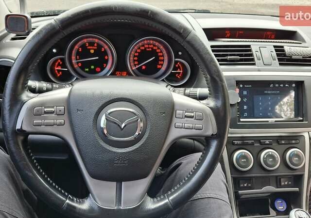 Черный Мазда 6, объемом двигателя 2.5 л и пробегом 224 тыс. км за 8000 $, фото 20 на Automoto.ua