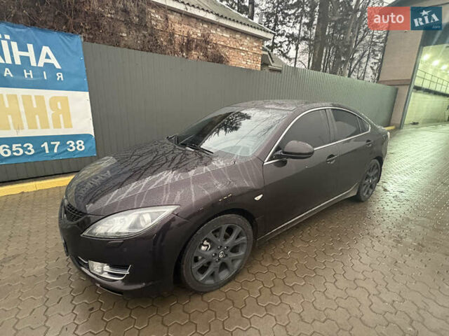 Черный Мазда 6, объемом двигателя 2.5 л и пробегом 250 тыс. км за 6450 $, фото 1 на Automoto.ua