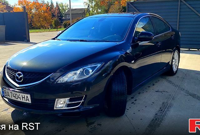 Чорний Мазда 6, об'ємом двигуна 2 л та пробігом 163 тис. км за 7000 $, фото 4 на Automoto.ua